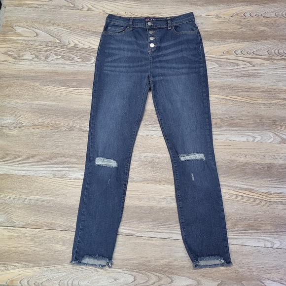 The Children's Place Jeans Straight Button fly  Size 16 blue - Picture 6 of 12